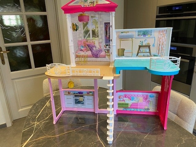 Poppenhuis Barbie, Enlèvement, Comme neuf, Maison de poupées
