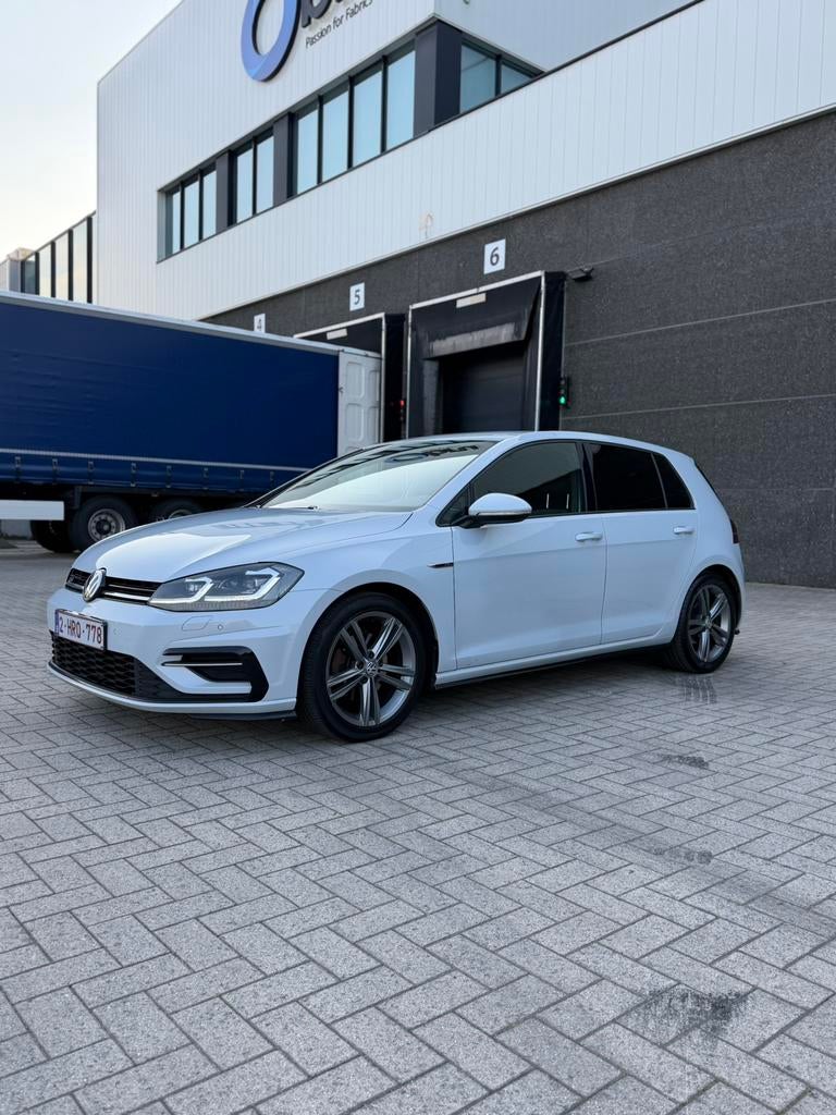 Volkswagen Golf 7.5 R-Line 1.4 TSI 2017, Auto's, Alcantara, Zetelverwarming, Te koop, Golf