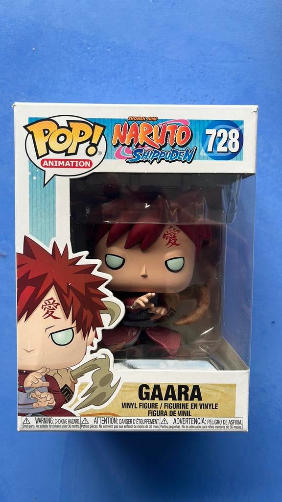 Funko pop - GAARA - Naruto, Collections, Enlèvement, Utilisé