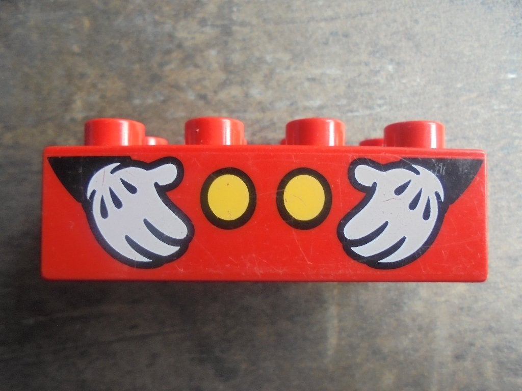 Lego Duplo Brick 2x4 (zie foto's), Enlèvement ou Envoi, Utilisé, Briques en vrac, Duplo