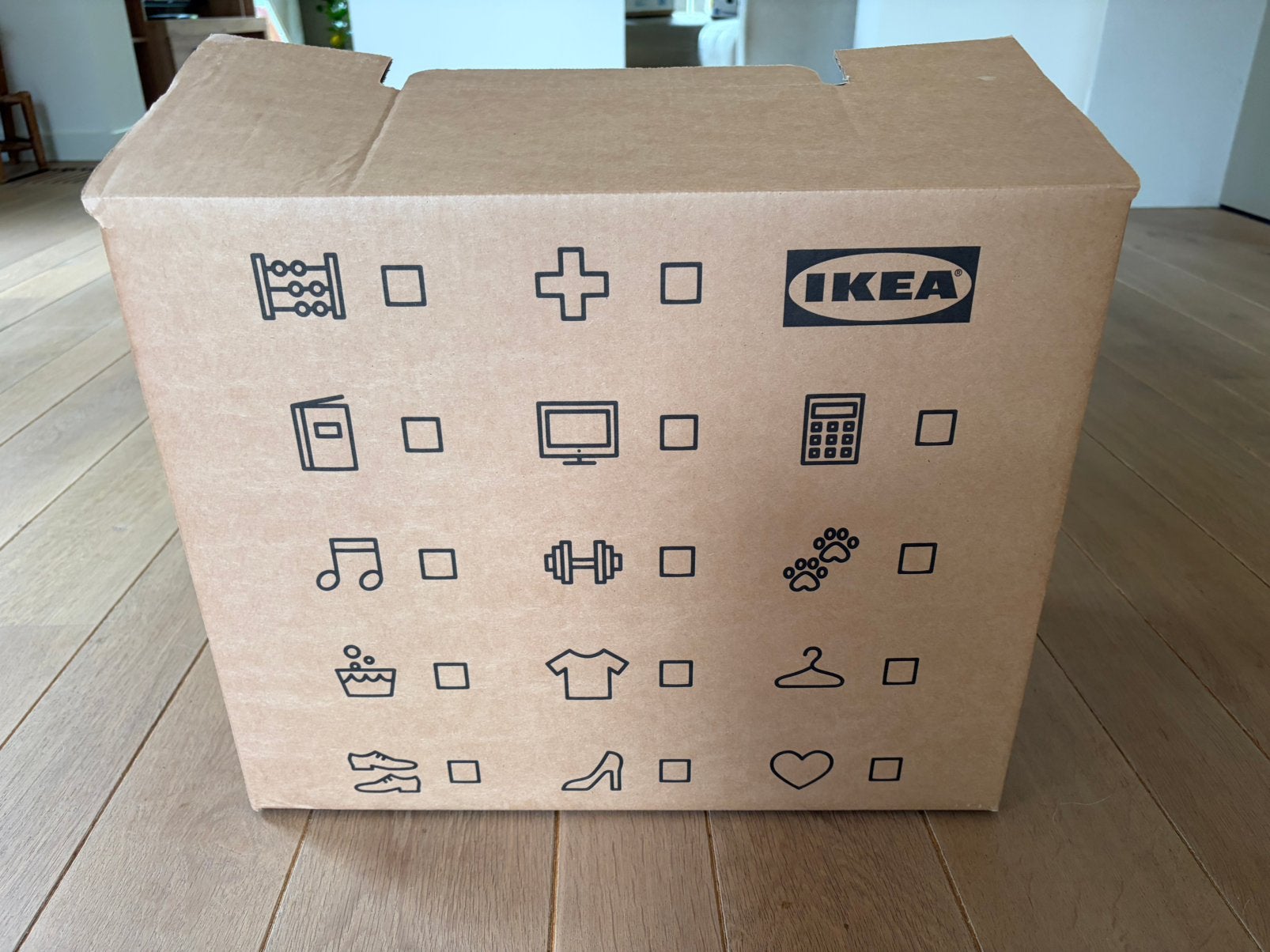 Ikea verhuisdozen, Ophalen, Zo goed als nieuw