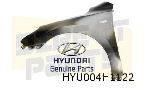 Hyundai i30 (7/07-4/12) voorscherm Rechts (met zijknipperlic, Neuf, -, -, Garde-boue