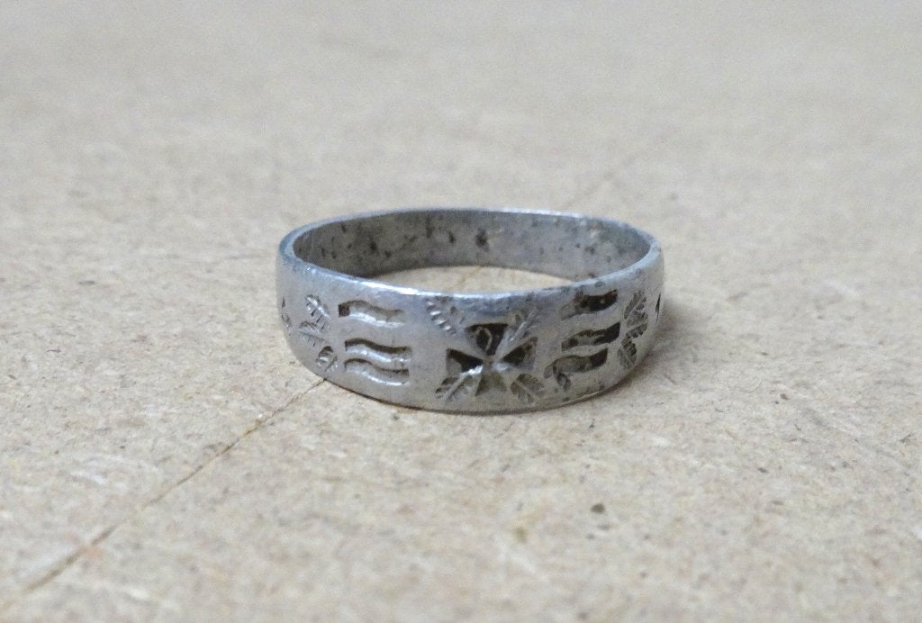 Ring duits Trench art, Enlèvement ou Envoi, Armée de terre, Objet d'art