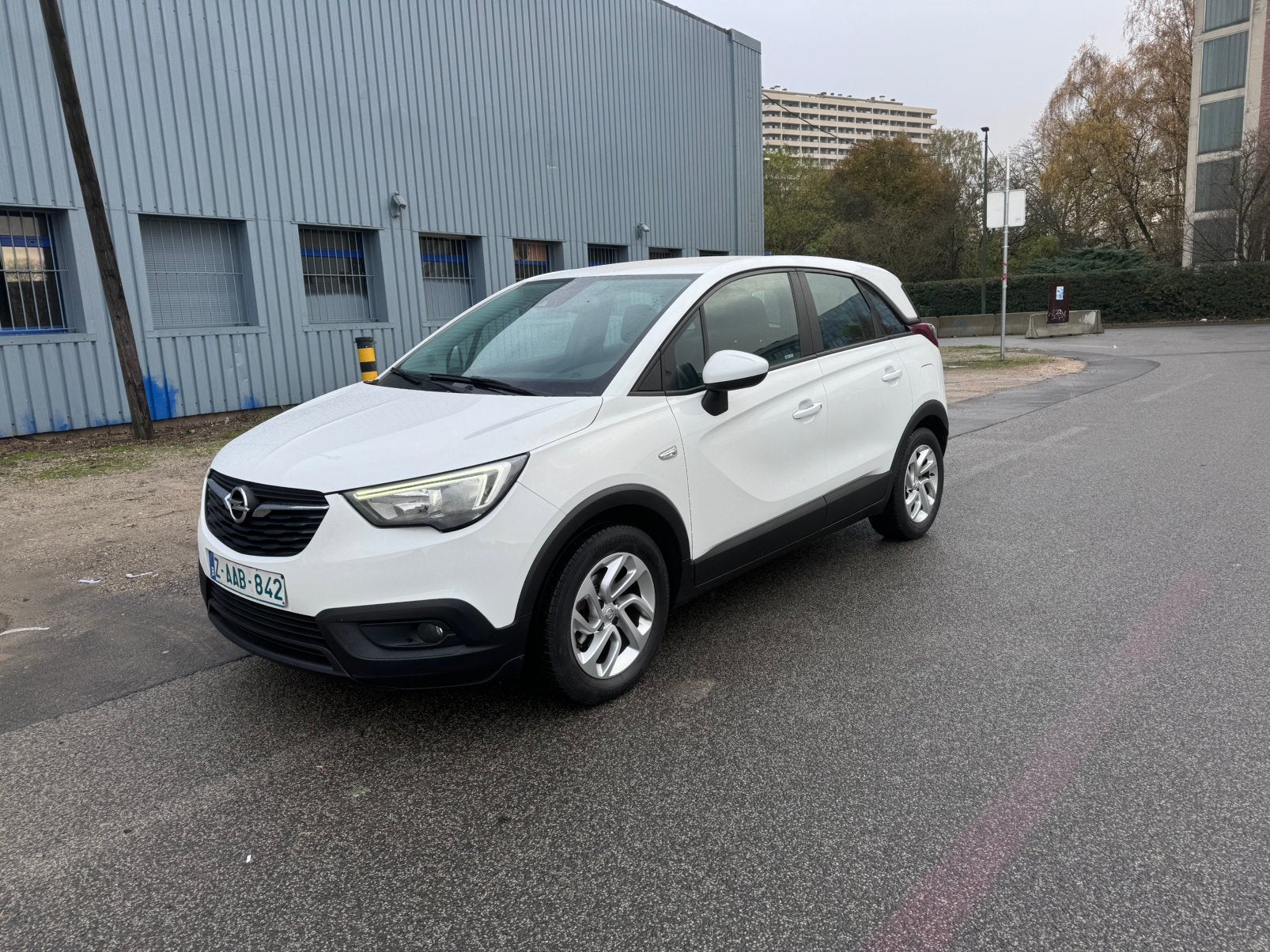 Opel Crossland X 2018 état show room Essence, Auto's, Opel, Wit, Bedrijf, 5 deurs, 3 cilinders