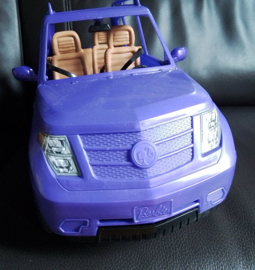 Barbie 4x4 cabriolet van Mattel, Kinderen en Baby's, Ophalen, Gebruikt, Barbie