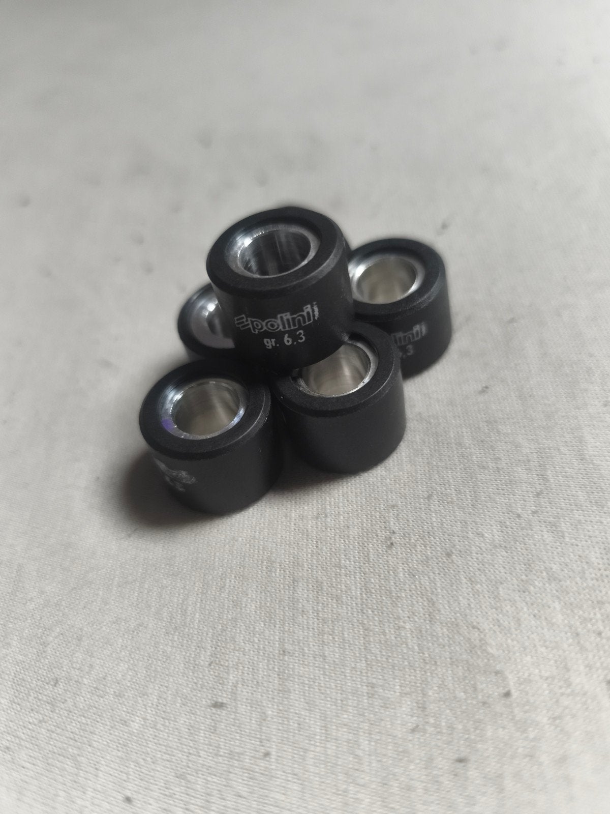 Rollenset Polini 19x15.5mm - 6,3g (ENKEL VANDAAG OPHALEN), Fietsen en Brommers, Brommeronderdelen | Algemeen, Ophalen, Nieuw, Overige typen