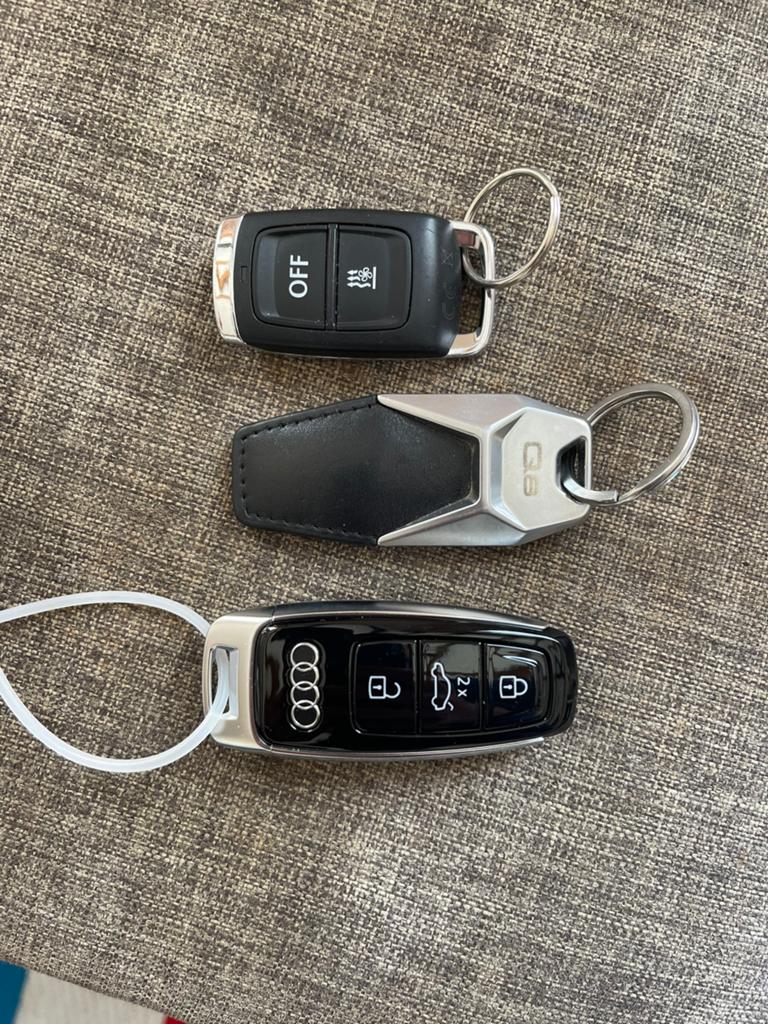 Nieuw Audi sleutel met hanger en afstand verwarmer, Enlèvement, Comme neuf