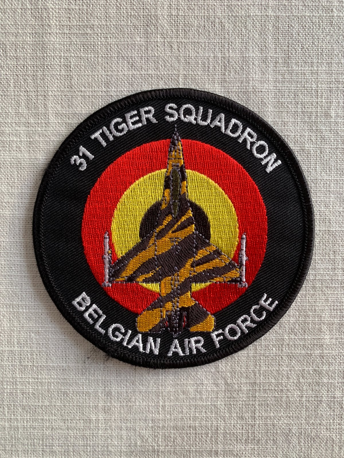 Patch Belgian Air Force 31 Sqn, Collections, Envoi, Comme neuf