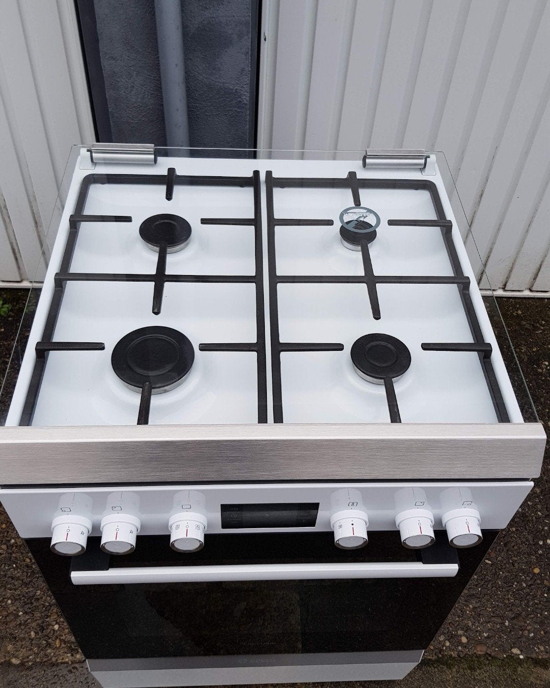 Gasfornuis met elektrische oven BOSCH, Elektronische apparatuur, Ophalen