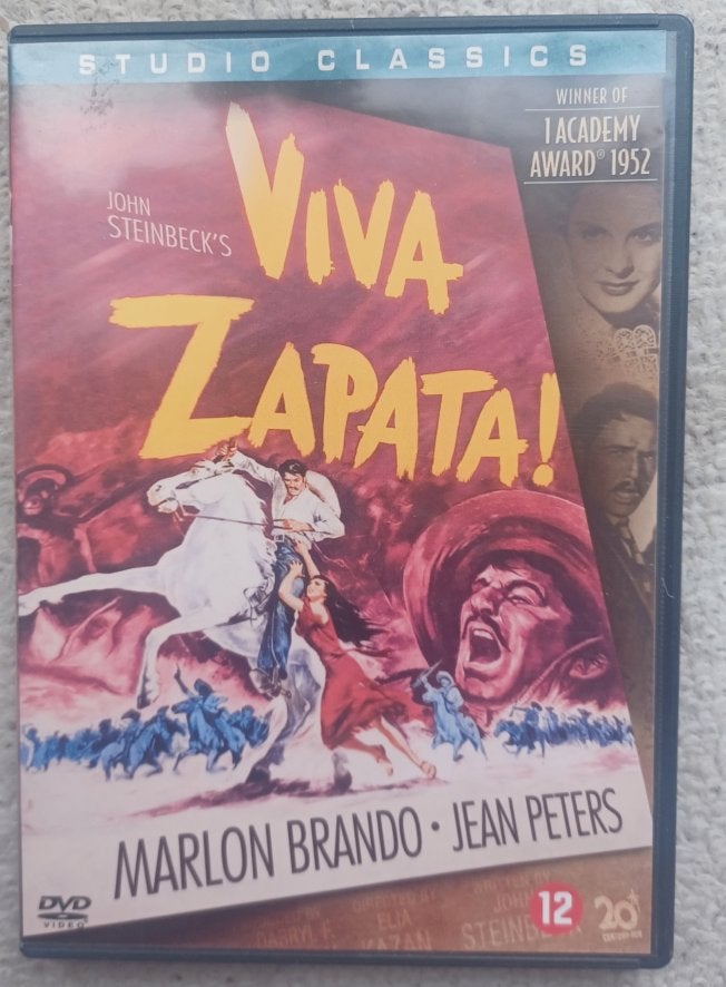 DVD Viva Zapata ! (1952,angl,franç + st neerl), Ophalen of Verzenden
