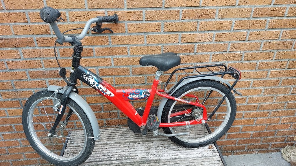 Kinderfiets, Fietsen en Brommers, Fietsen | Kinderfietsjes, Ophalen, Gebruikt, Terugtraprem, BNB Bike