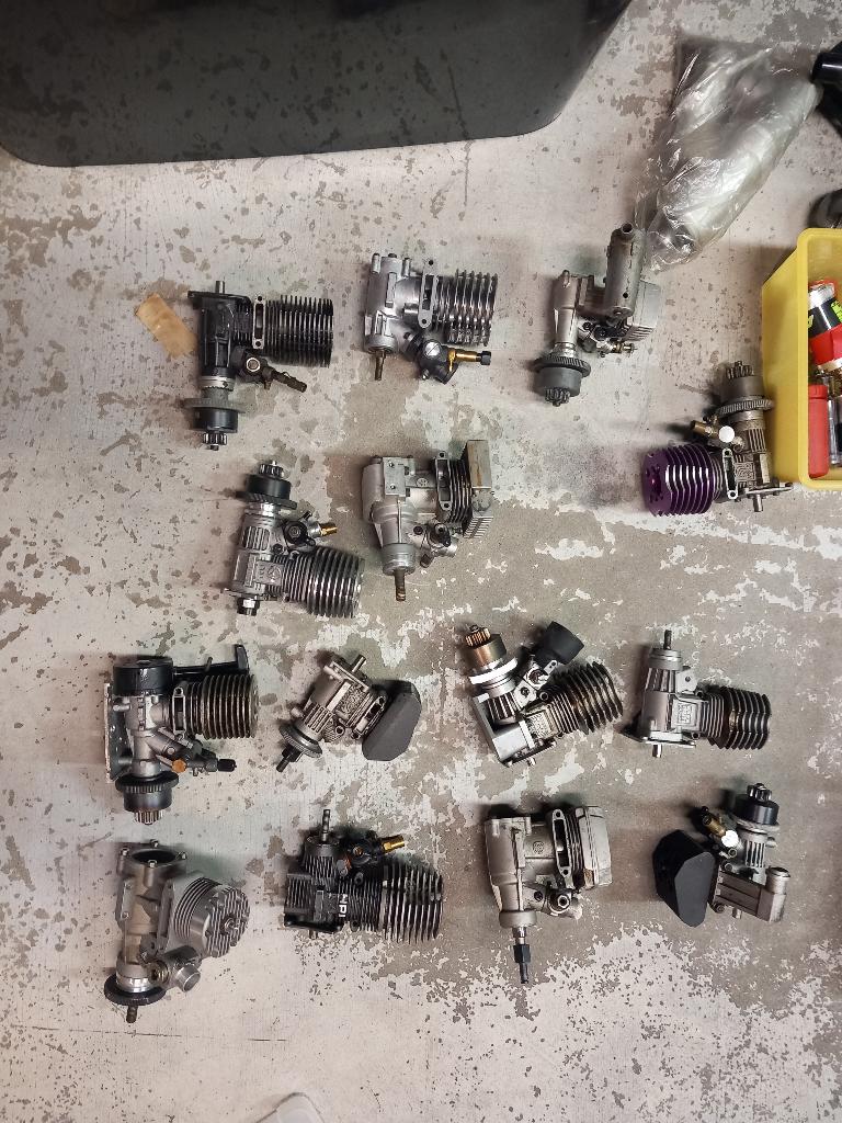 lot pièces rc thermique, Ophalen, Gebruikt, Onderdeel, Nitro