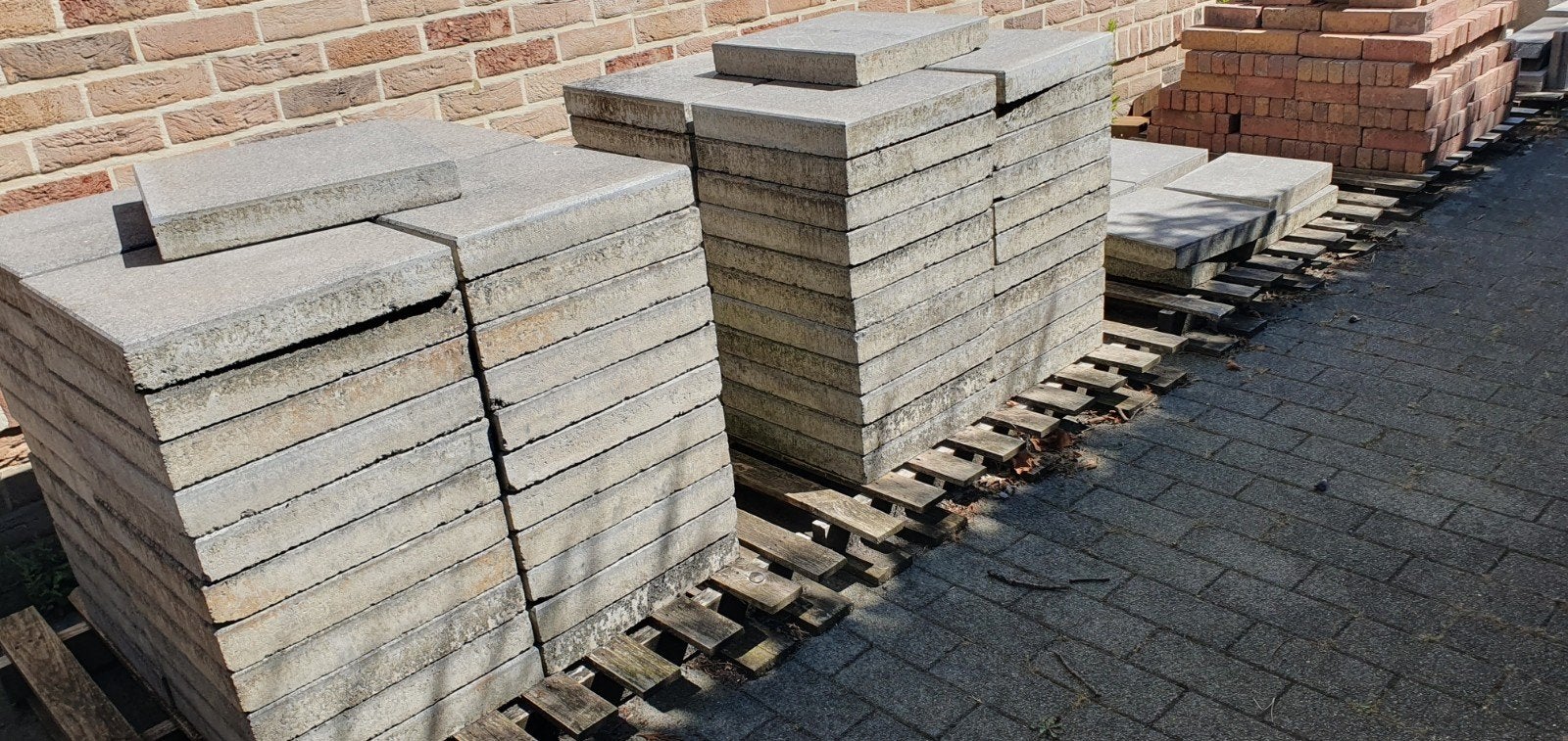 Betontegels terras, Tuin en Terras, Ophalen