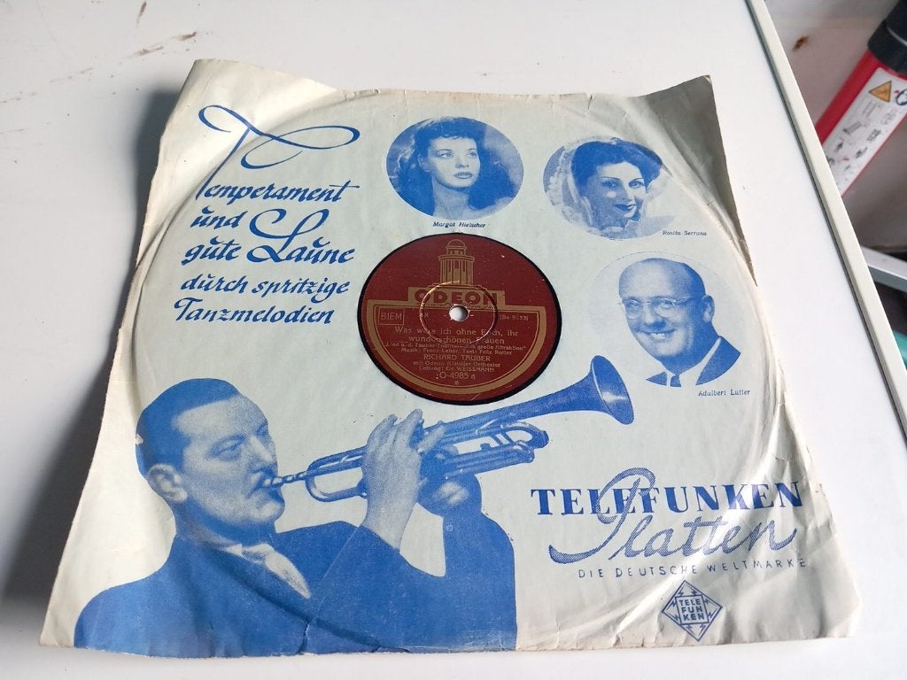 Record 78 tours original, Envoi
