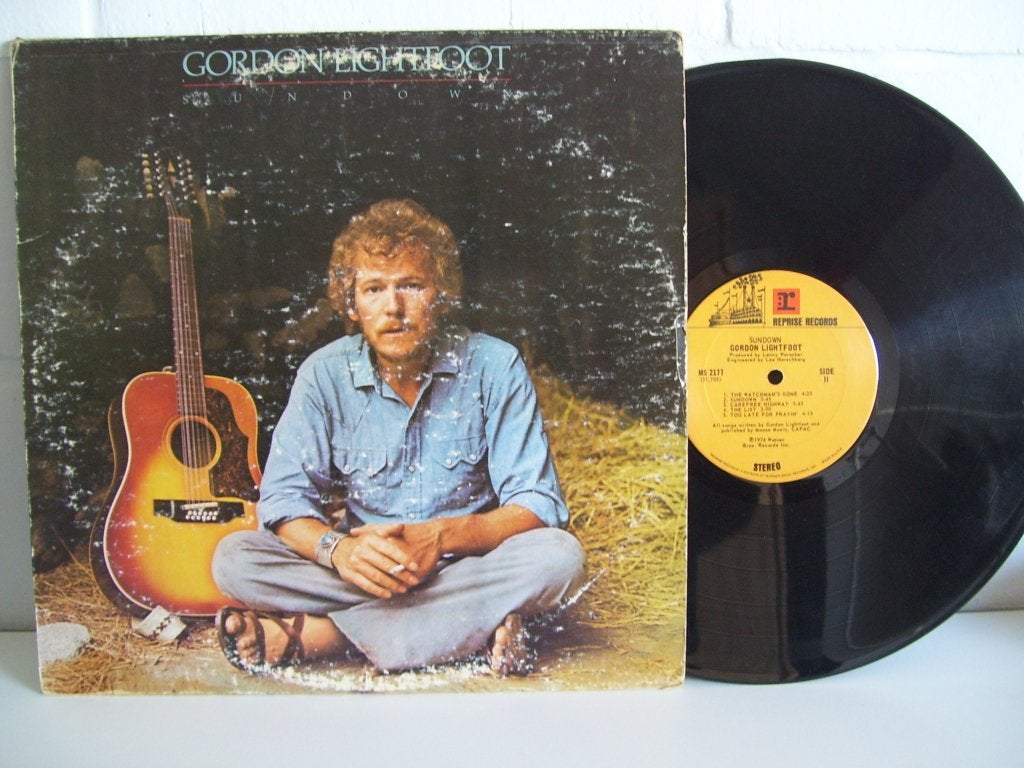 GORDON LIGHTFOOT Zonsondergang, Cd's en Dvd's, LP, Gebruikt, Originele persing, Ophalen of Verzenden