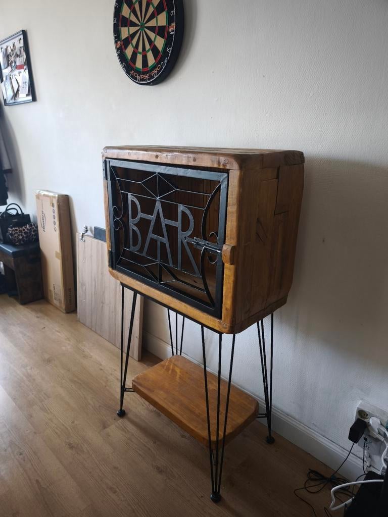 Vintage barkast, Huis en Inrichting, Ophalen