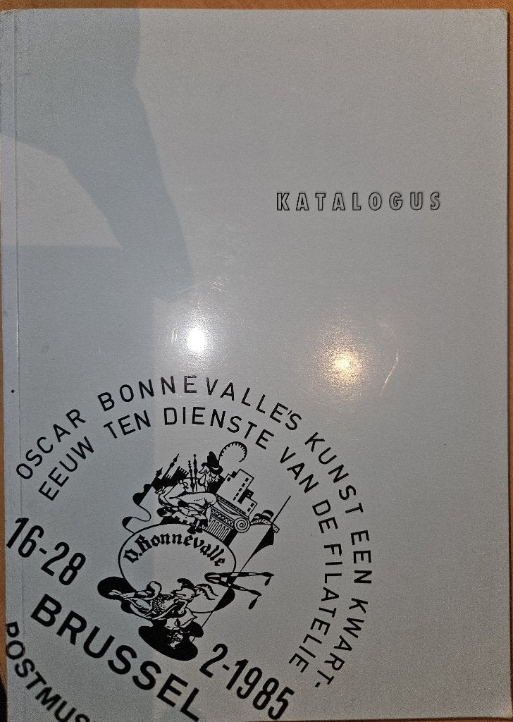Oscar Bonnevalle's kunst: een kwarteeuw ten dienste van, Boeken, Oscar Bonnevalle, Ophalen of Verzenden, Zo goed als nieuw, Grafische vormgeving
