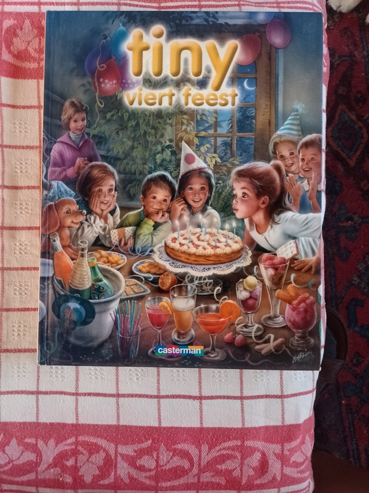 Marlier - Tiny viert feest, Ophalen of Verzenden, Marlier
