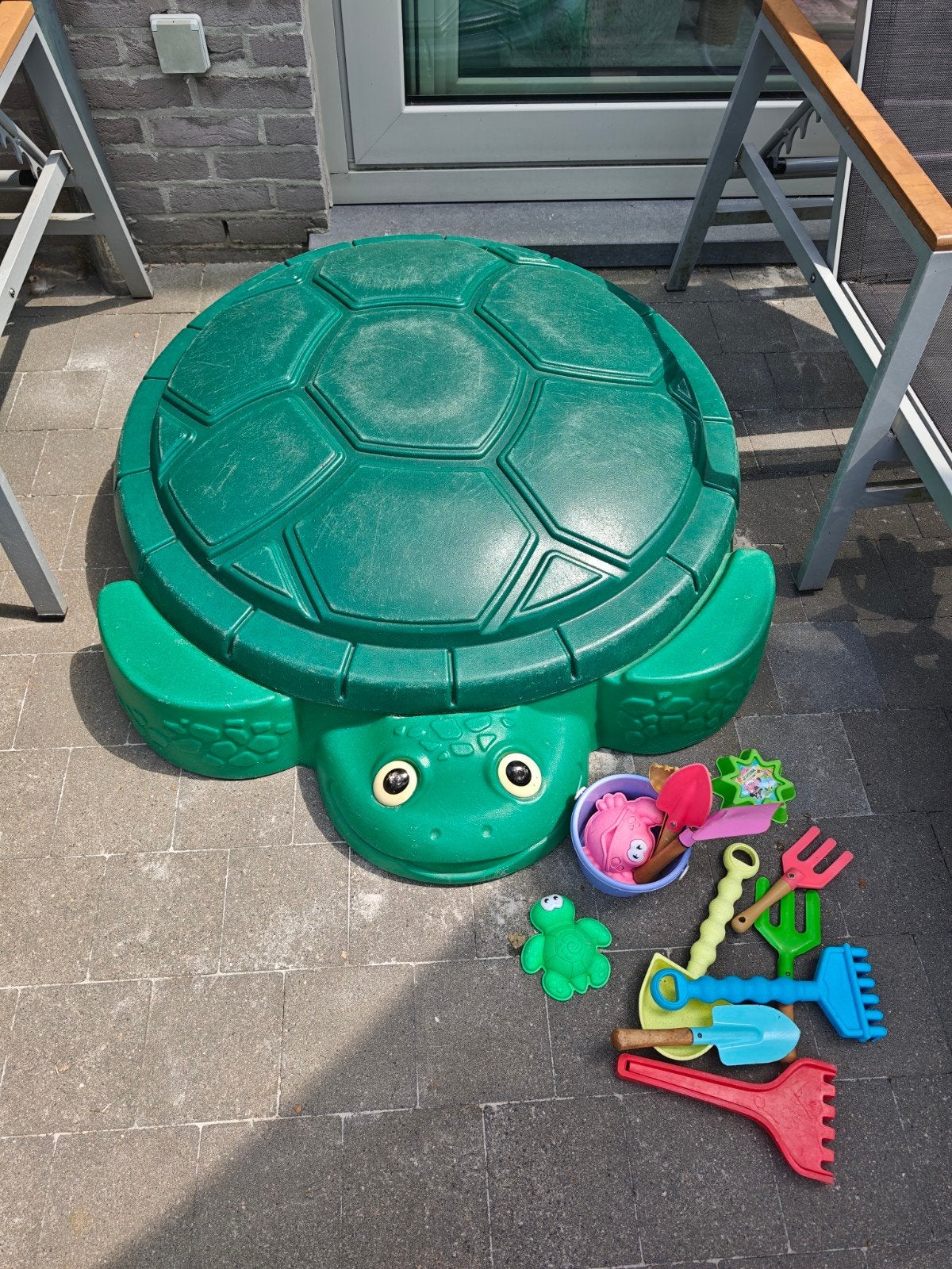 Little tikes zandbak schildpad, Kinderen en Baby's, Speelgoed | Buiten | Zandbakken, Ophalen