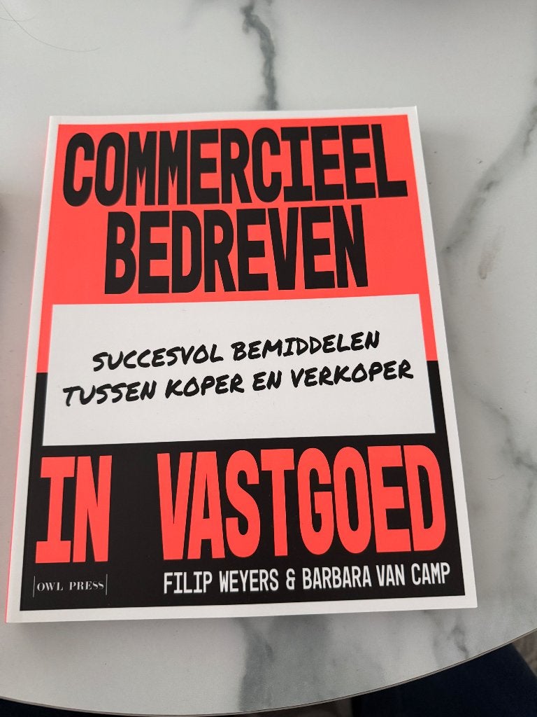 Vastgoed Commercieel bedreven, Boeken, Ophalen, Nieuw, Hogeschool, Barbara van Camp; Filip Weyers