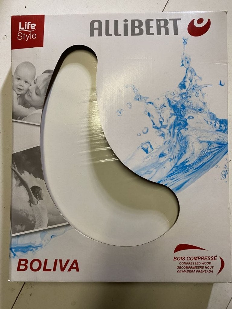 Allibert Boliva WC-Bril Wit – NIEUW in Originele Verpakking!, Ophalen, Nieuw, Toilet