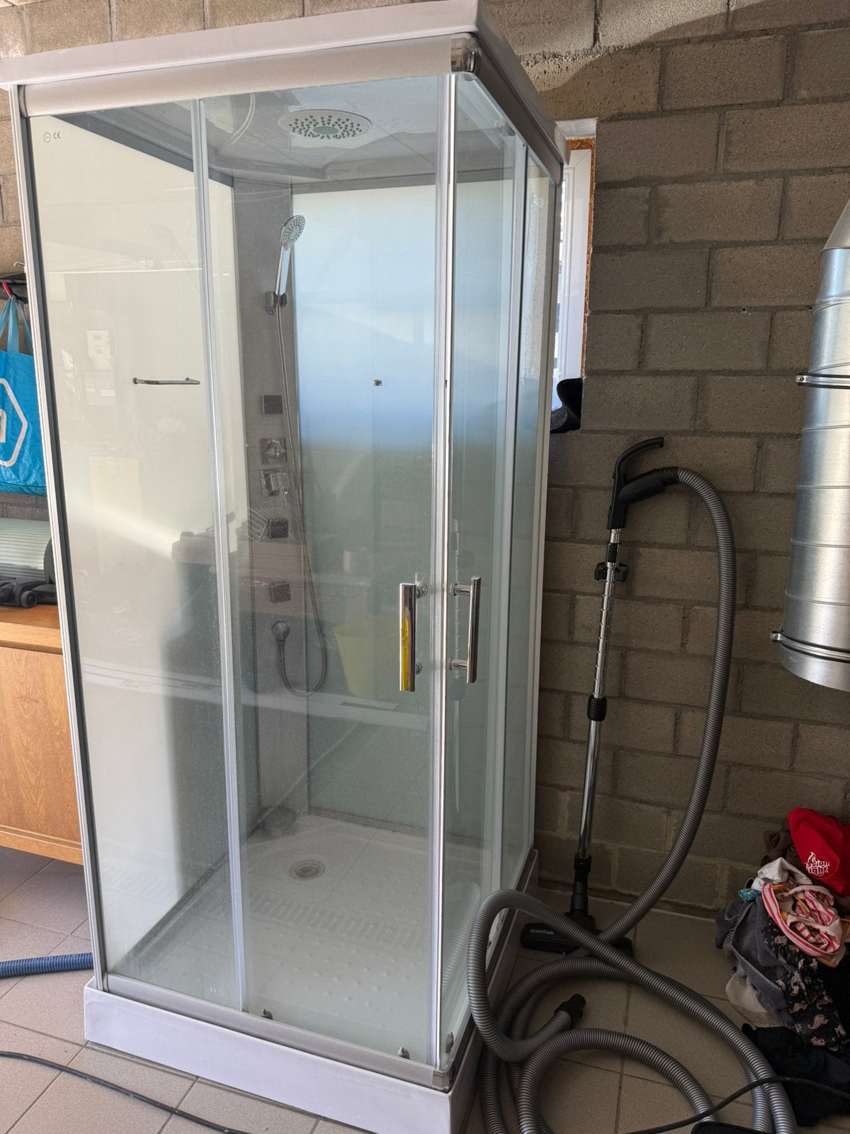 Douche cabine, Ophalen, Gebruikt