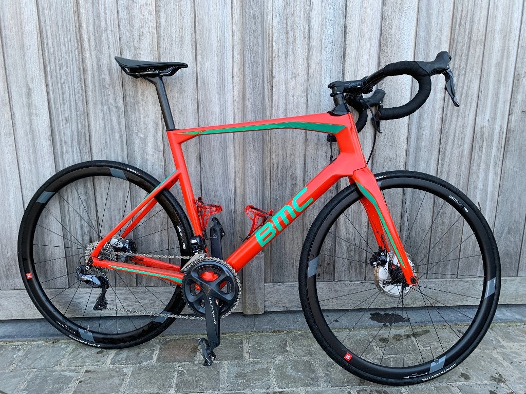 BMC Roadmachine racefiets - topstaat - ultegra DI2, Ophalen, Carbon, Heren, Zo goed als nieuw