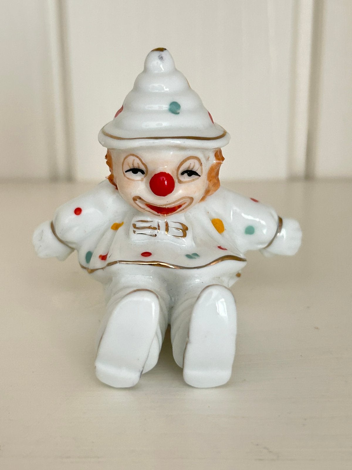 Figurine de clown peinte à la main, Enlèvement ou Envoi, Comme neuf