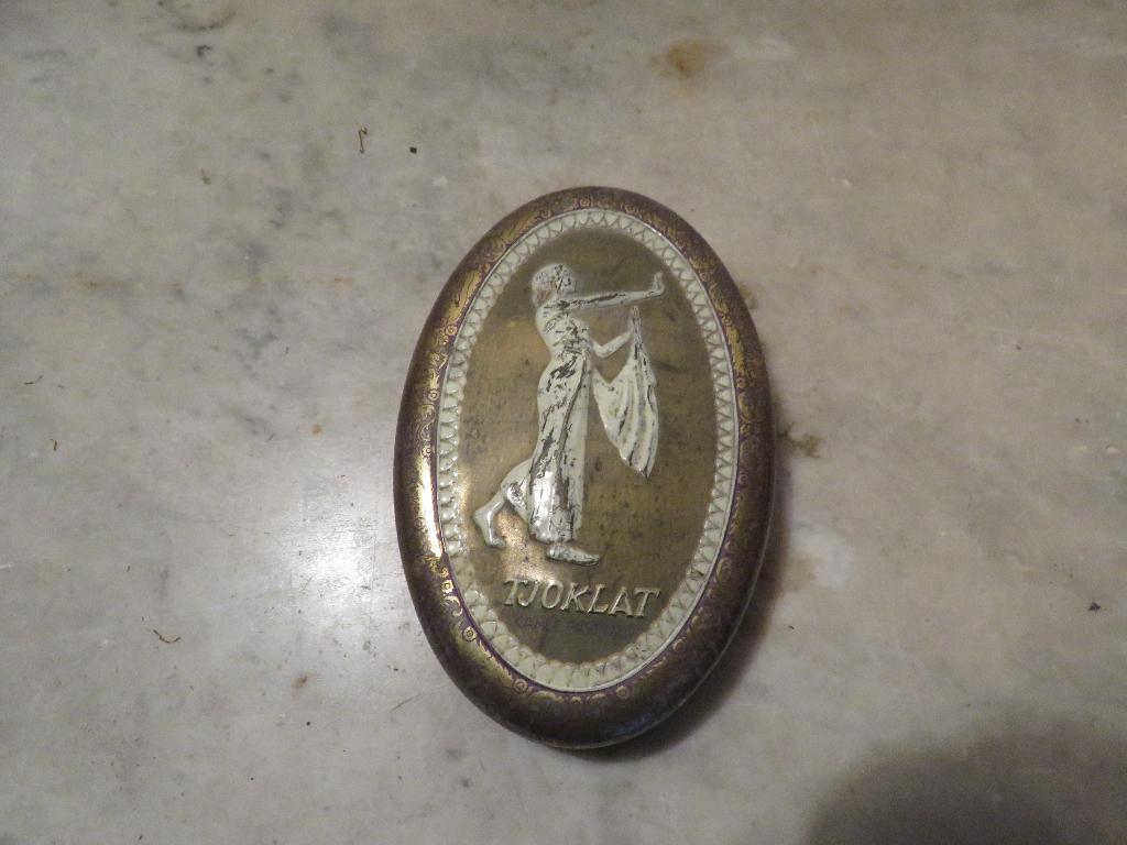 Vintage Tjoklat Camée Pastilles blik Amsterdam, Verzamelen, Ophalen of Verzenden
