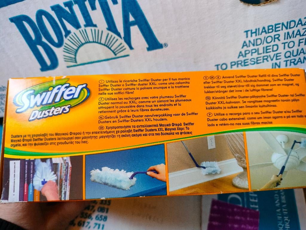 swiffer dusters borstel reinigen afstoffen mama moederdag, Enlèvement ou Envoi, Mop ou Serpillière