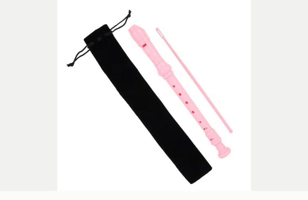Sopraan blokfluit met 8 gaatjes van ABS - Roze (32,5cm), Muziek en Instrumenten, Ophalen of Verzenden, Nieuw