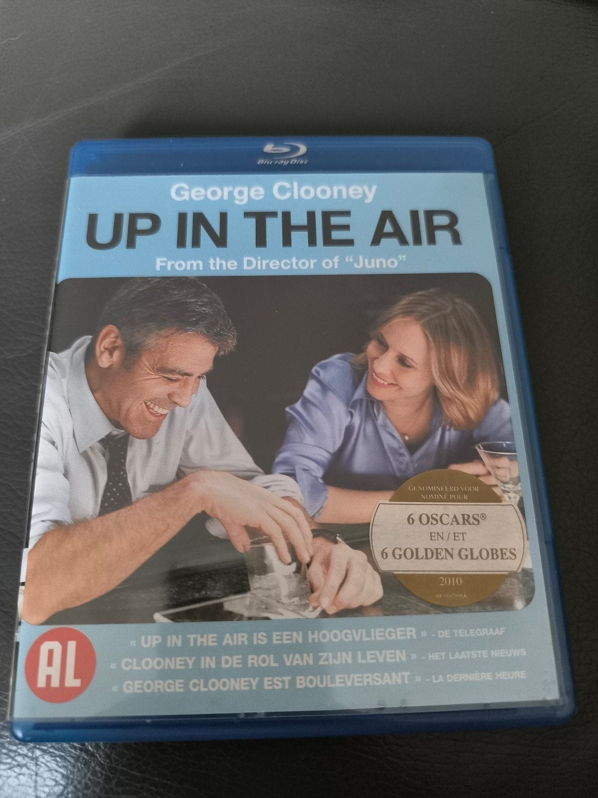 Blu ray Up in the Air, George Clooney, 6 Oscars, Enlèvement ou Envoi, Comme neuf