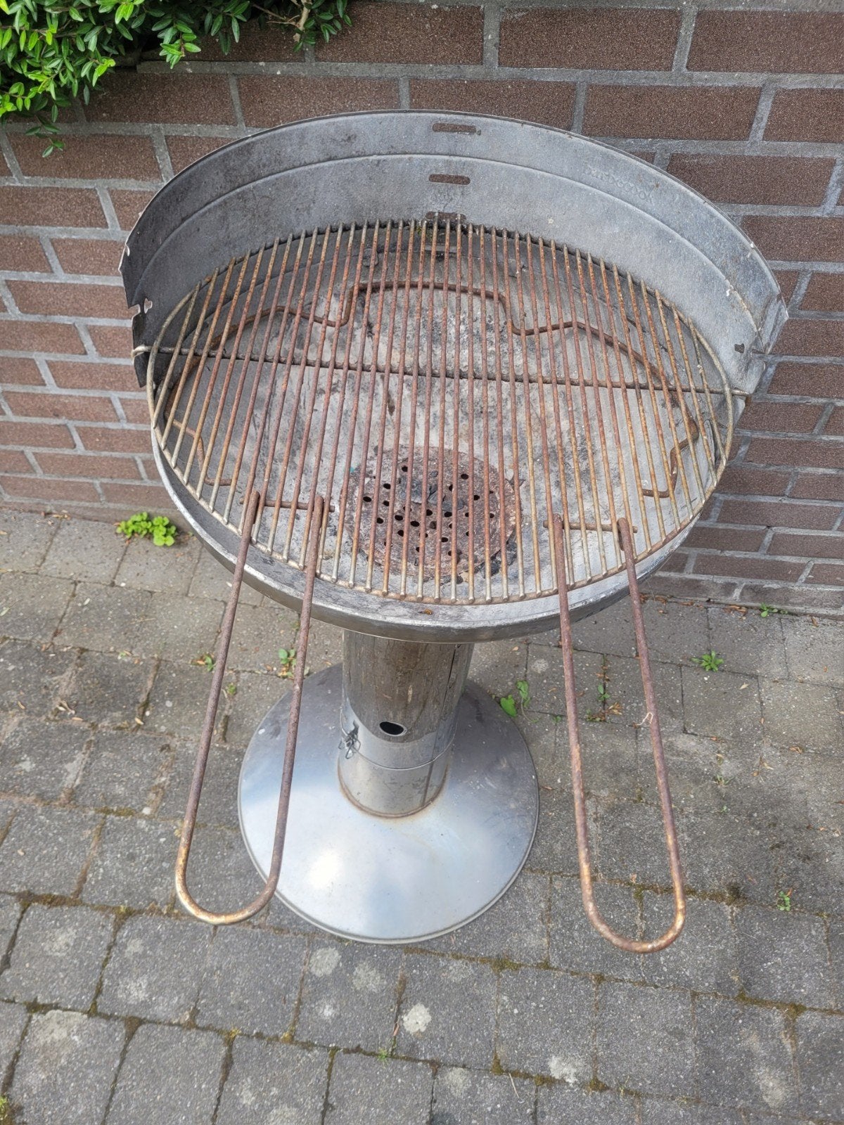 BBQ Barbecook dia 50cm, Tuin en Terras, Ophalen, Gebruikt, Barbecoock, Met accessoires