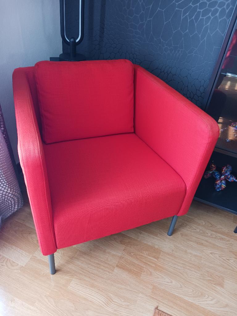 Fauteuil 1 place, Maison & Meubles, Moins de 75 cm, Tissus, Comme neuf, Enlèvement