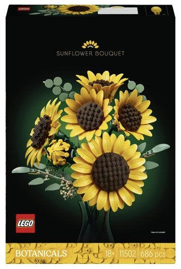 LEGO Botanicals Boeket met Zonnebloemen - 11502, Verzenden, Lego, Zo goed als nieuw, Inclusief instructies