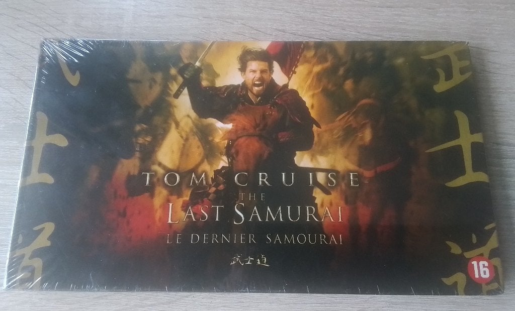 2 dvdbox the last samurai met postkaarten ( Tom Cruise ), Cd's en Dvd's, Vanaf 16 jaar, Ophalen of Verzenden, Nieuw in verpakking