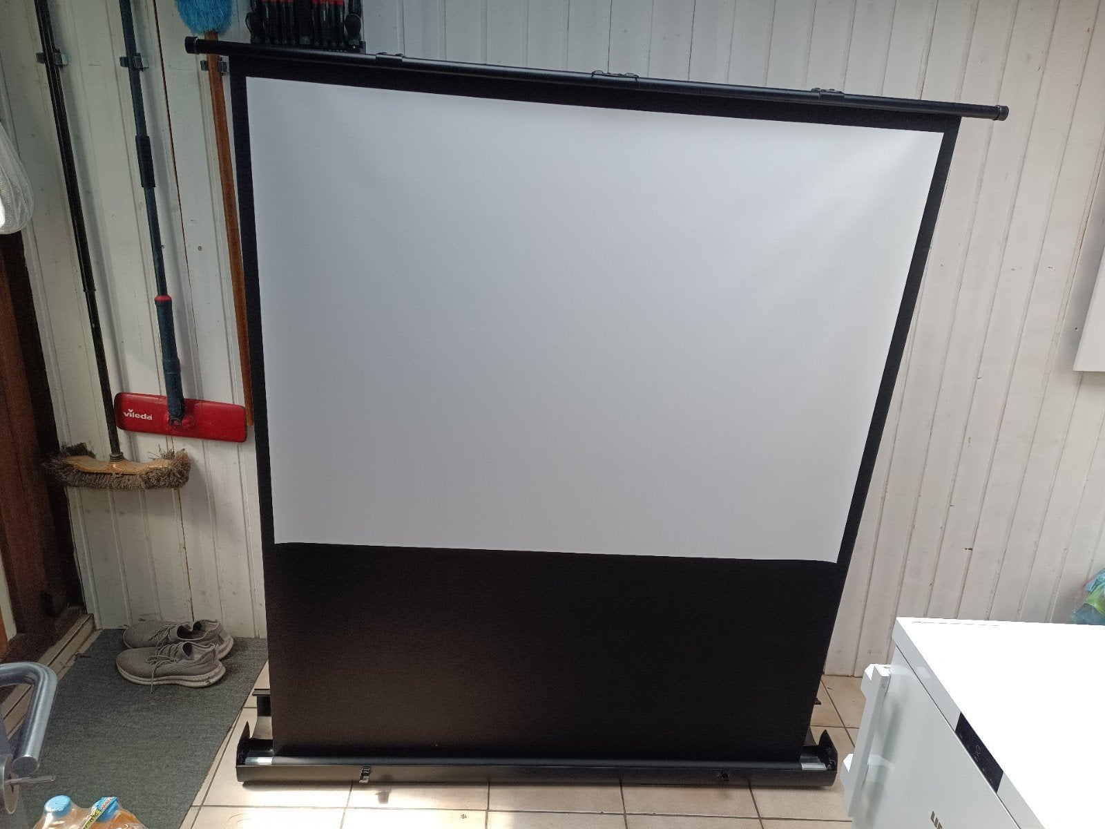 Projectiescherm, Ophalen, Zo goed als nieuw