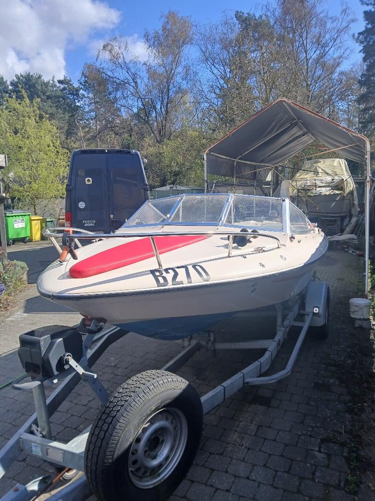 boot fletcher, Watersport en Boten, Ophalen, Gebruikt, Binnenboordmotor, 120 tot 200 pk