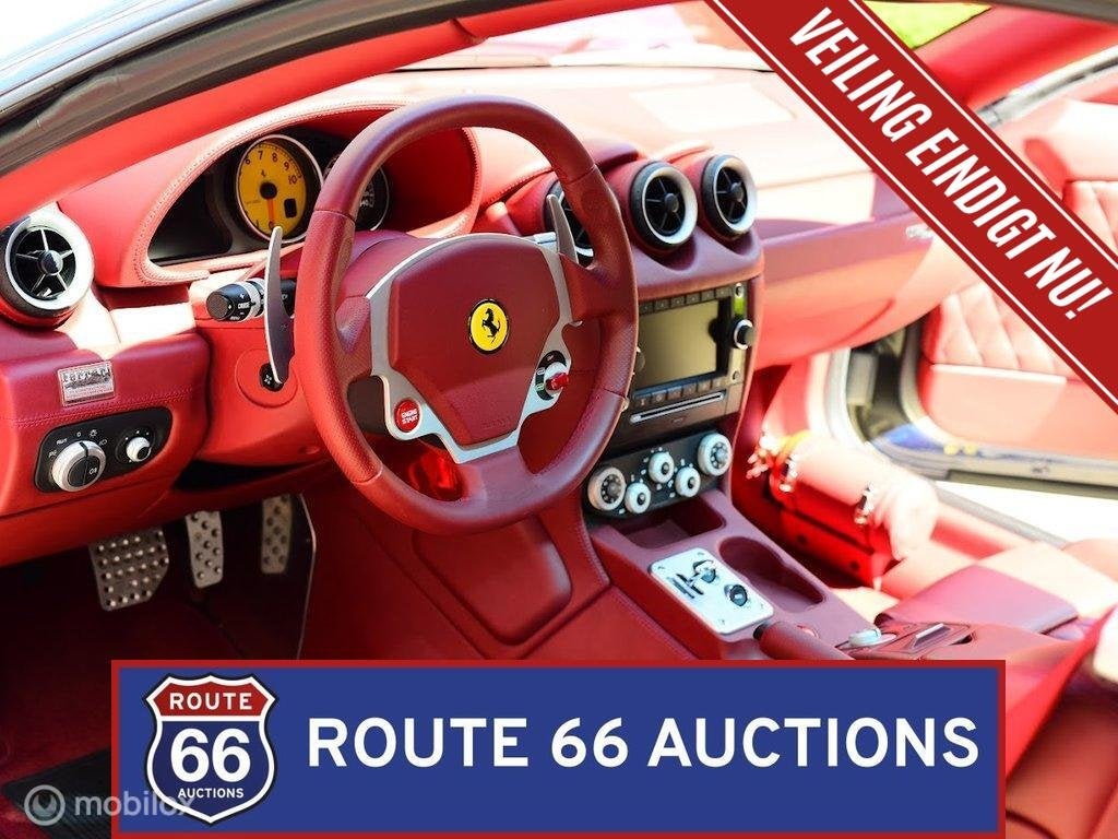 Ferrari 612 Scaglietti OTO | 2009 | Route 66 Auctions, Auto's, Ferrari, Gebruikt, Overige modellen, Zwart, Bedrijf