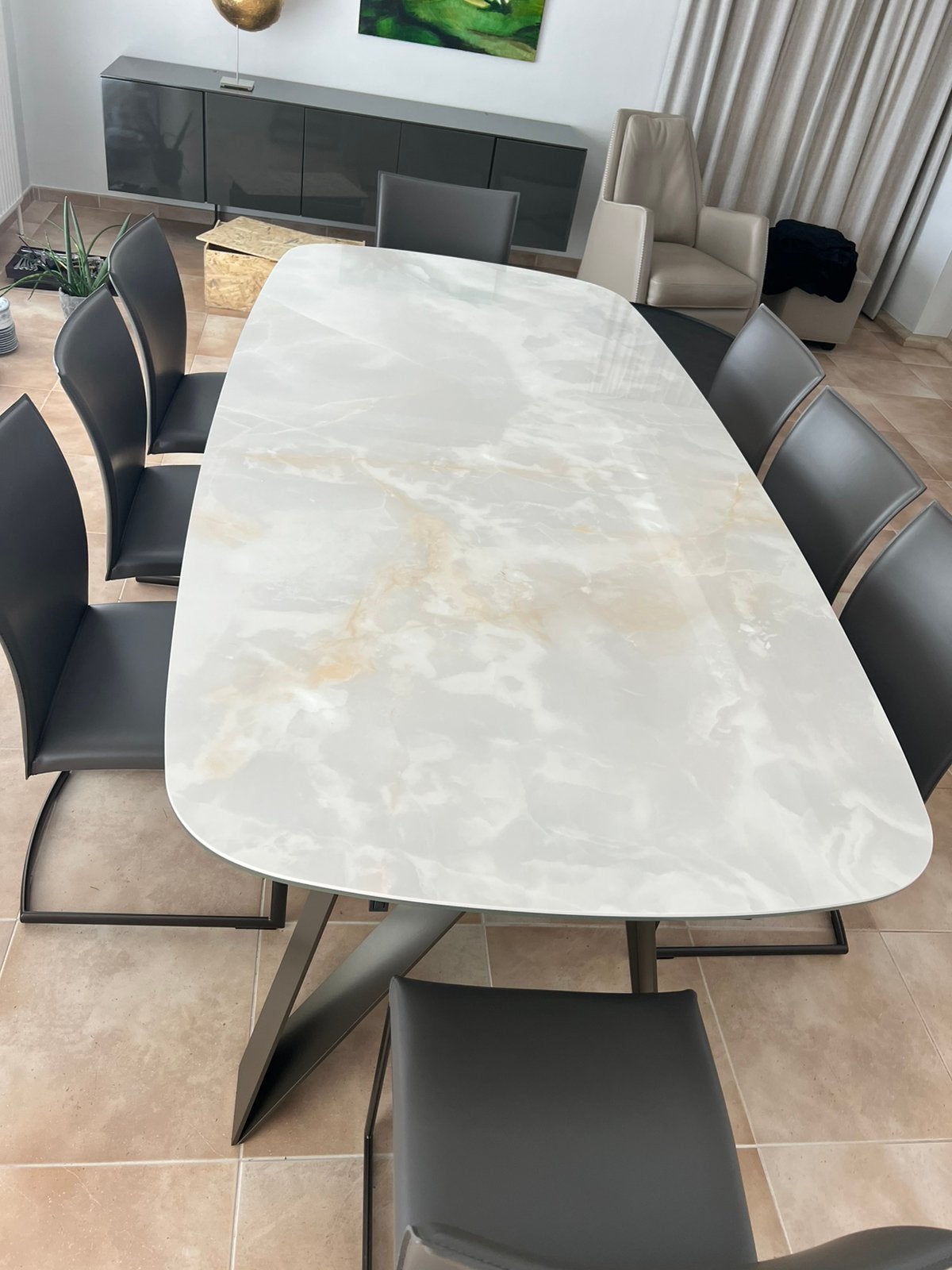 Eettafel met 8 stoelen, Ophalen, Nieuw