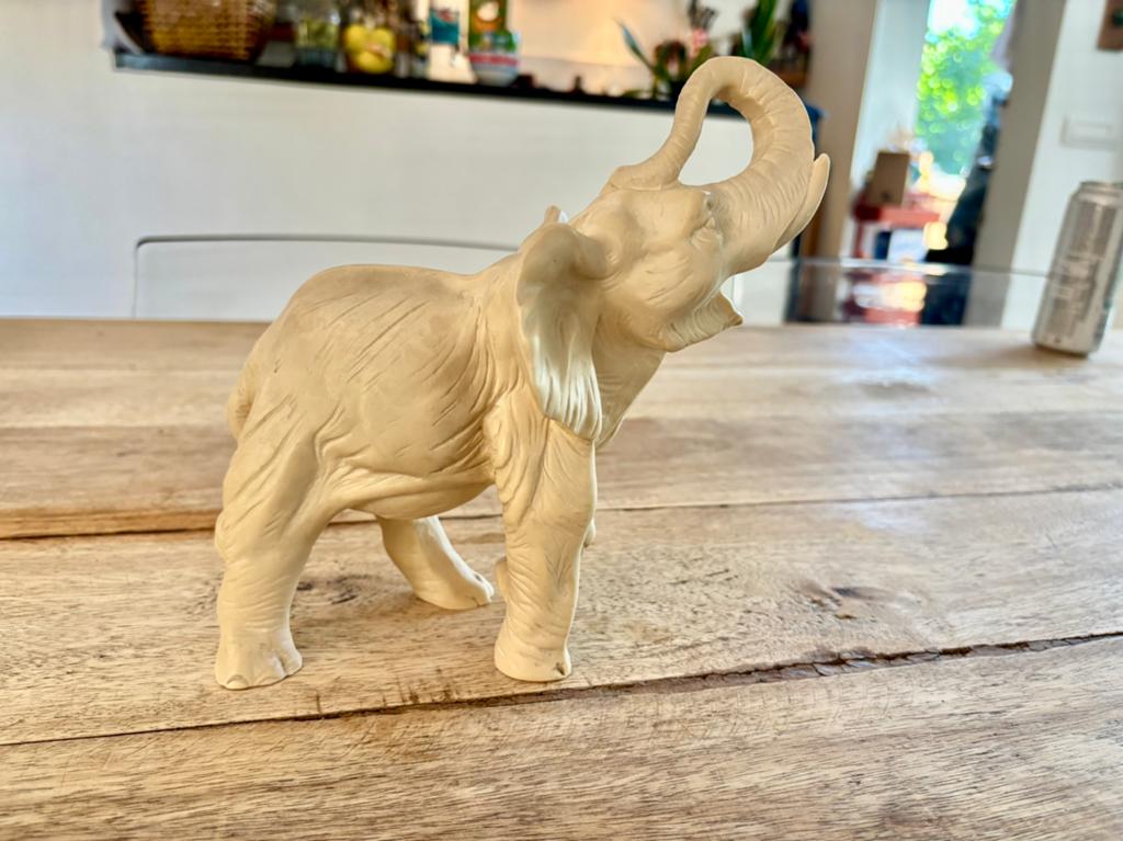 Olifant - decoratie, Ophalen of Verzenden, Zo goed als nieuw, Decoratieobject