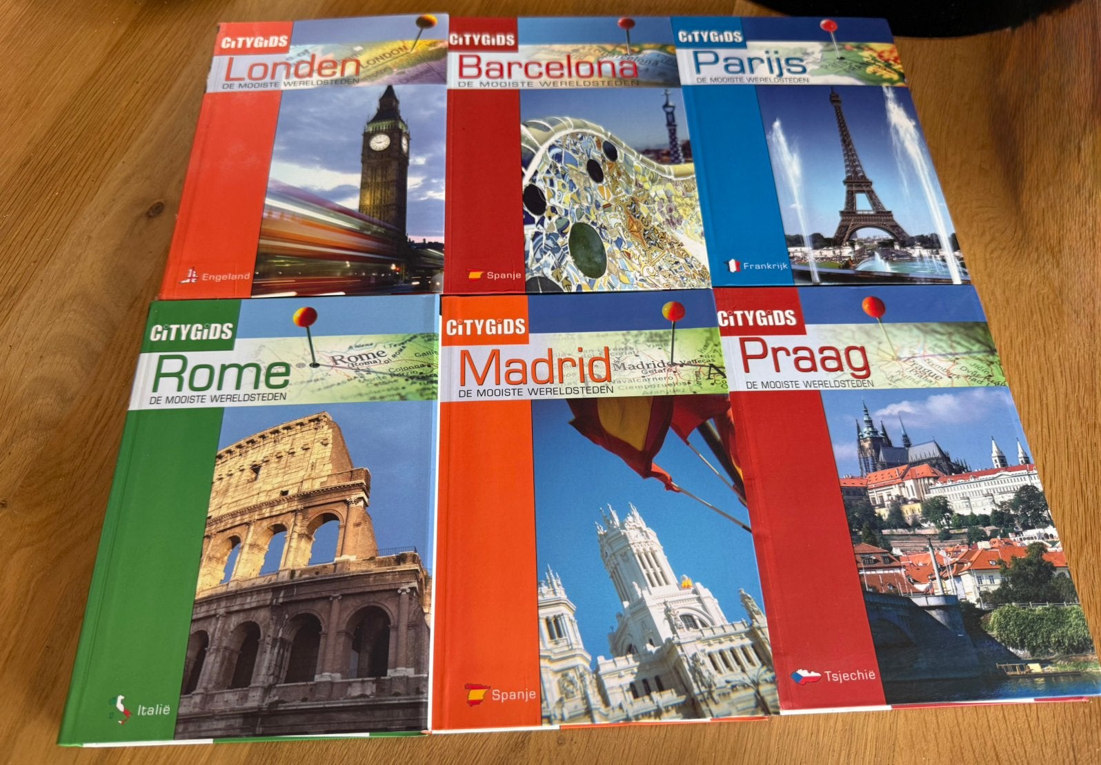 Reisgidsen - serie 12 stuks, Boeken, Reisgidsen, Europa, Nieuw, Reisgids of -boek, Ophalen