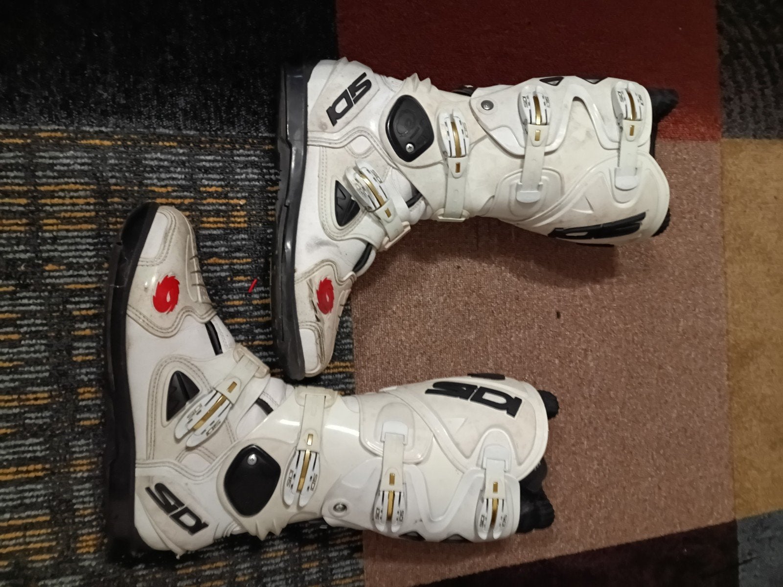 Sidi crossfire maat 44 /uk 9,5/us 10., Motoren, Ophalen, Laarzen