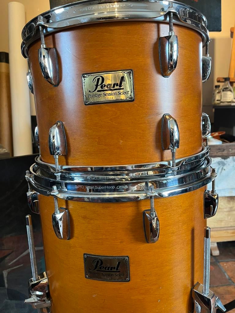 Toms pearl elite session select, Musique & Instruments, Batteries & Percussions, Enlèvement, Utilisé, Pearl