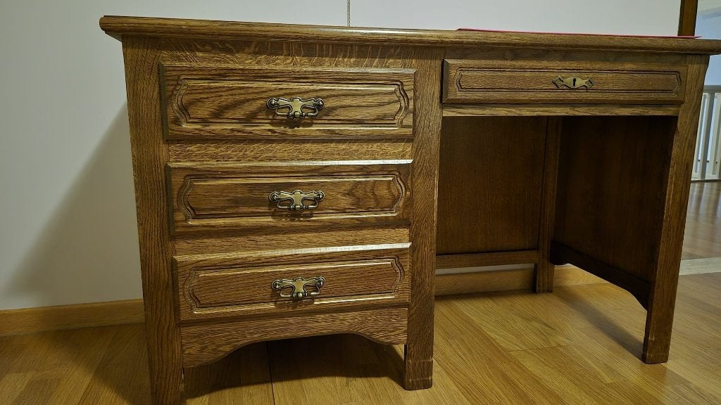 Bureau, 3 stuks, Autres marques, Bureau d'écolier, Classique, 126 cm