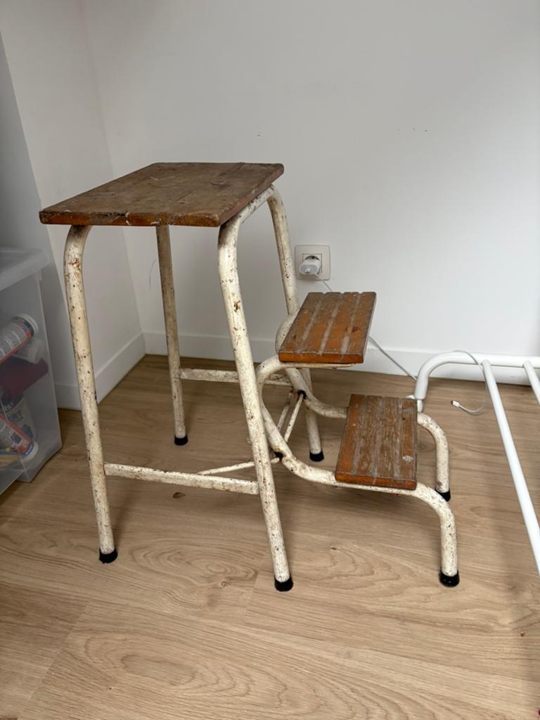 Brocante trapladder, Antiek en Kunst, Ophalen