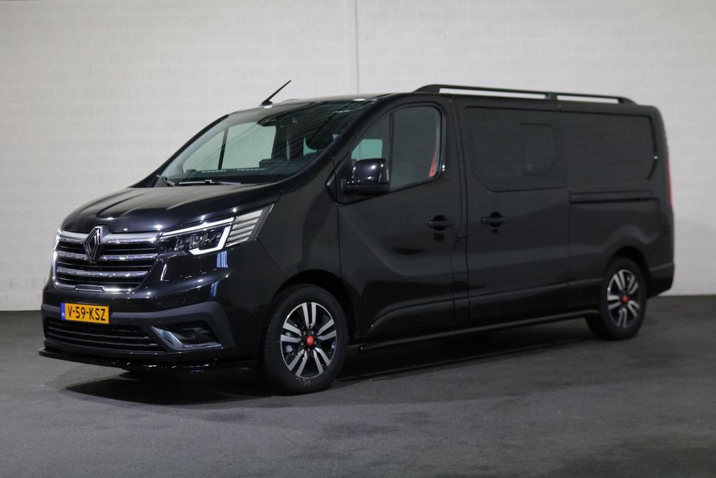 Renault Trafic 2.0 dCi 170pk DC Automaat Airco Navigatie Cam, Automaat, Renault, Zwart, Diesel