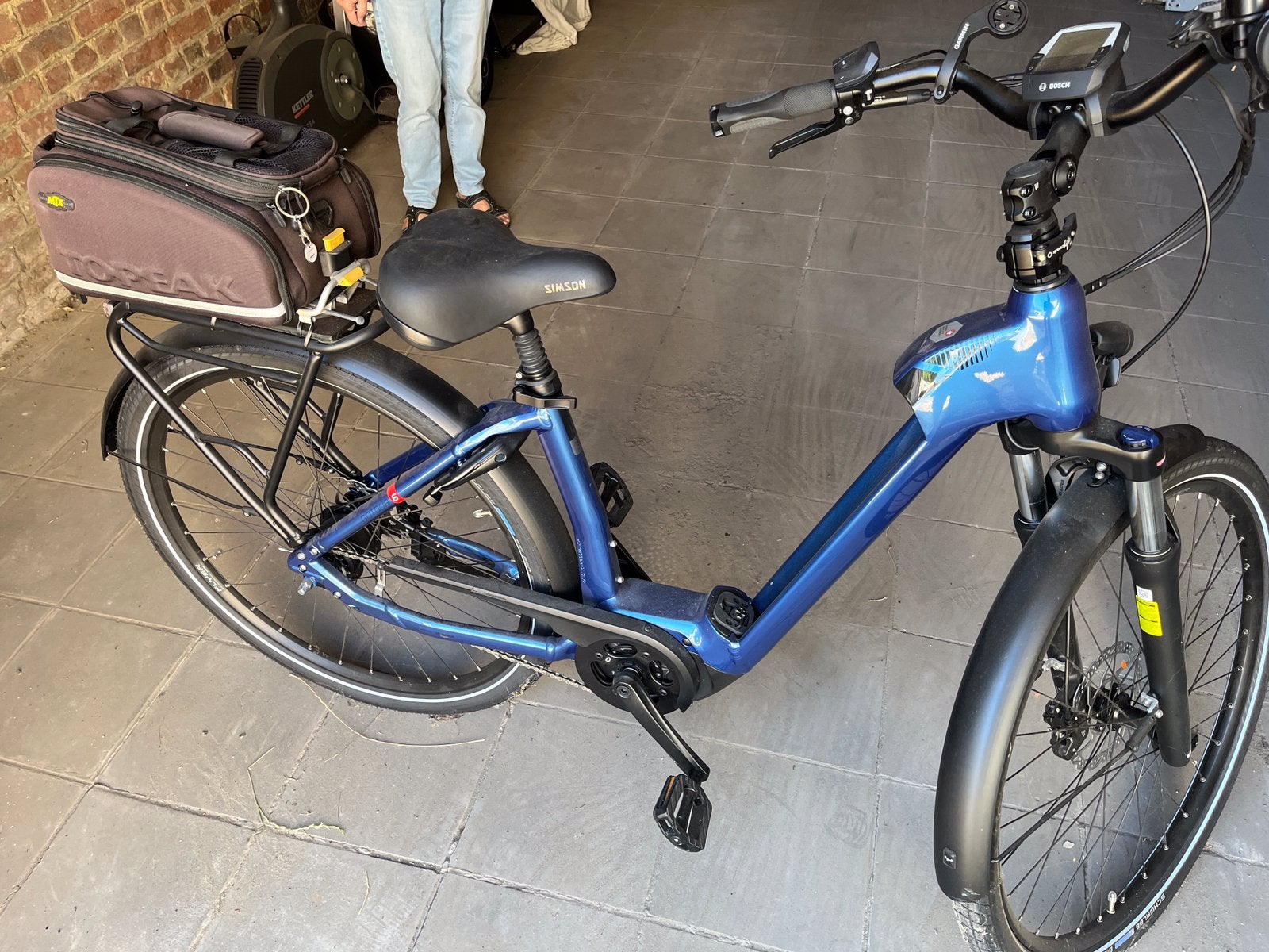 Electrische dames fiets Flyer, Ophalen, Zo goed als nieuw