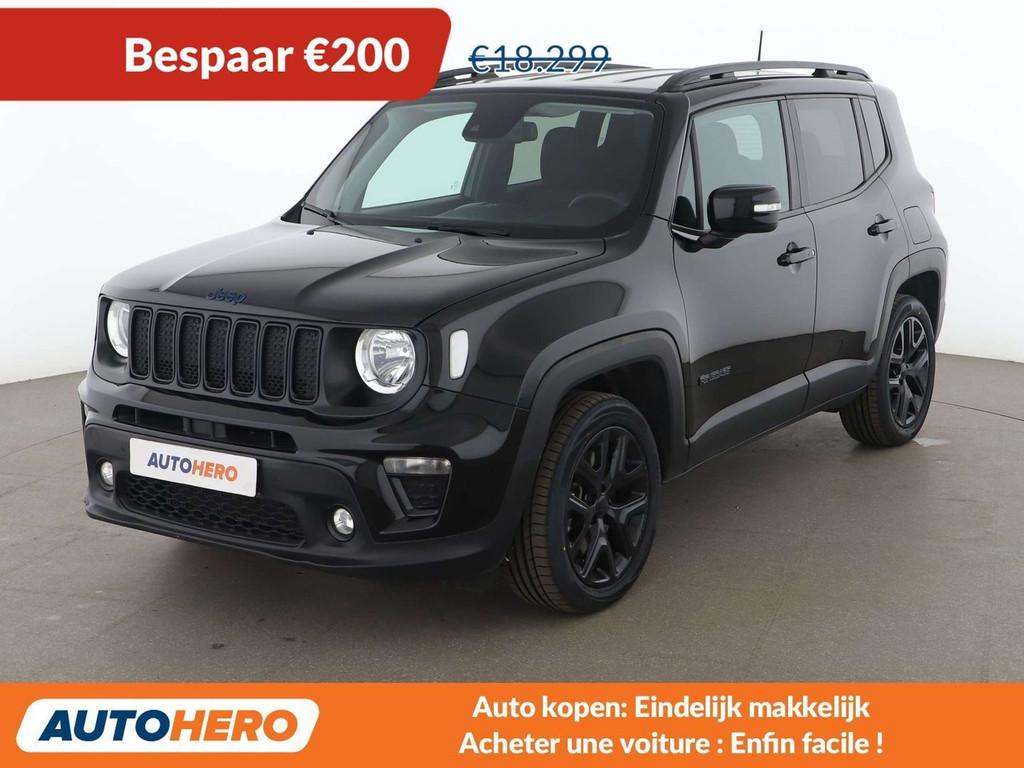 Jeep Renegade 1.3 T4 4xe Plug-in Hybrid Limited (bj 2022), Automaat, Stof, Gebruikt, Zwart