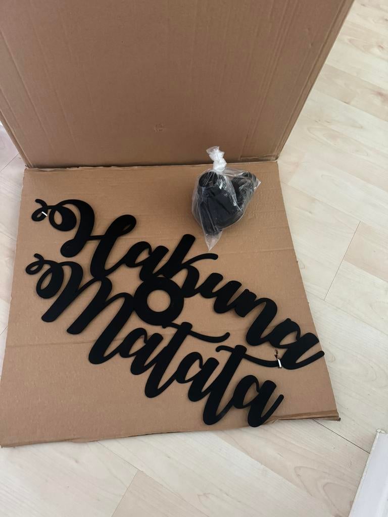 Éclairage mural Hakuna Matata neuf, Enlèvement ou Envoi
